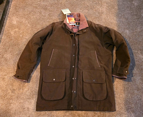 Barbour moleskin stormcoat - barbour,